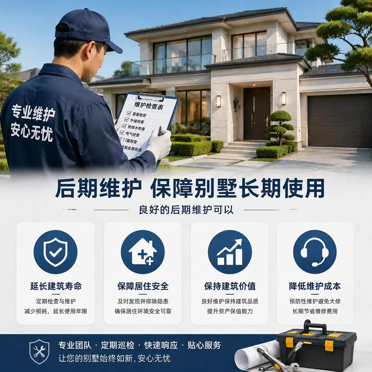 别墅建造公司推荐: 岑巩 施工质量的关键要素