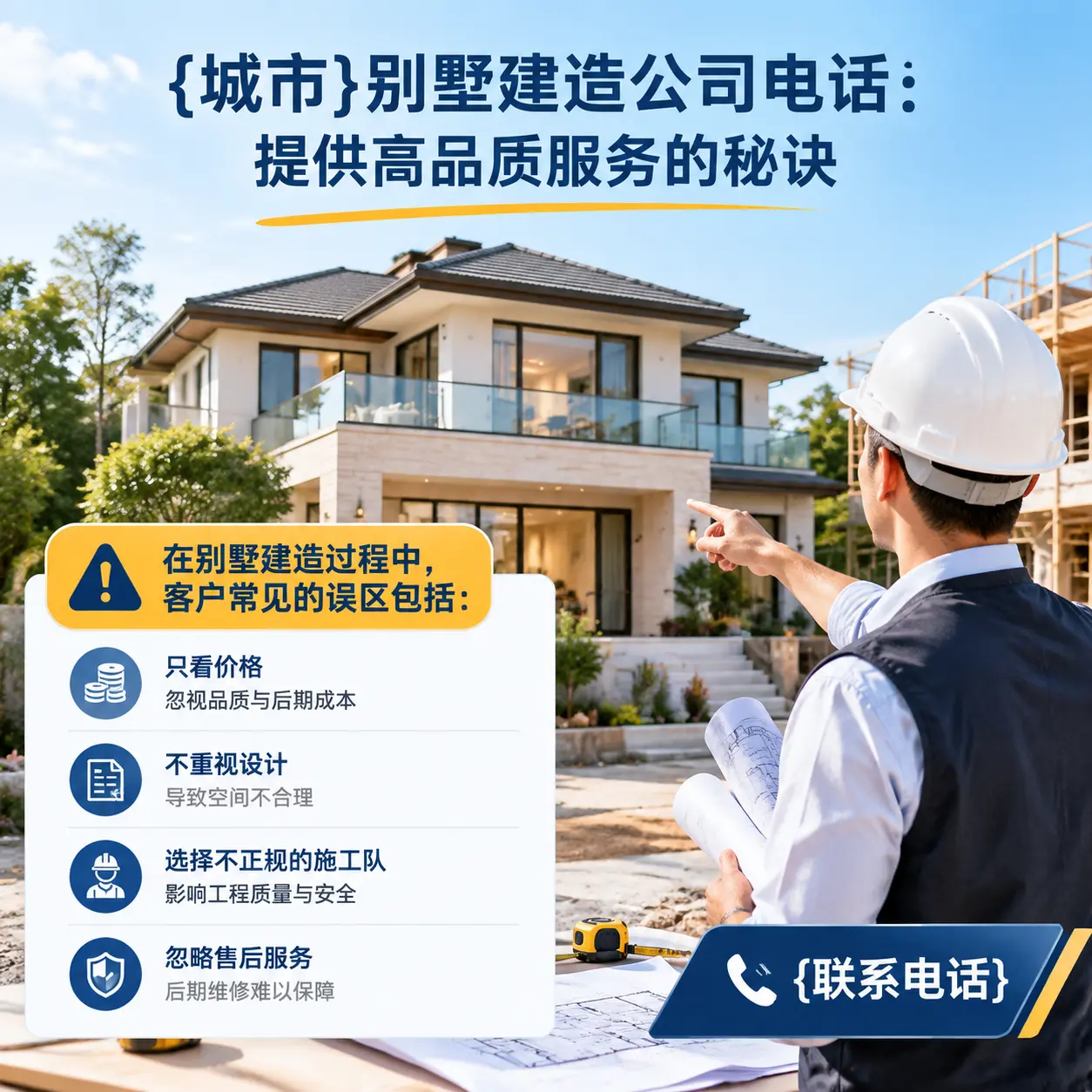 岑巩别墅建造公司电话:提供高品质服务的秘诀