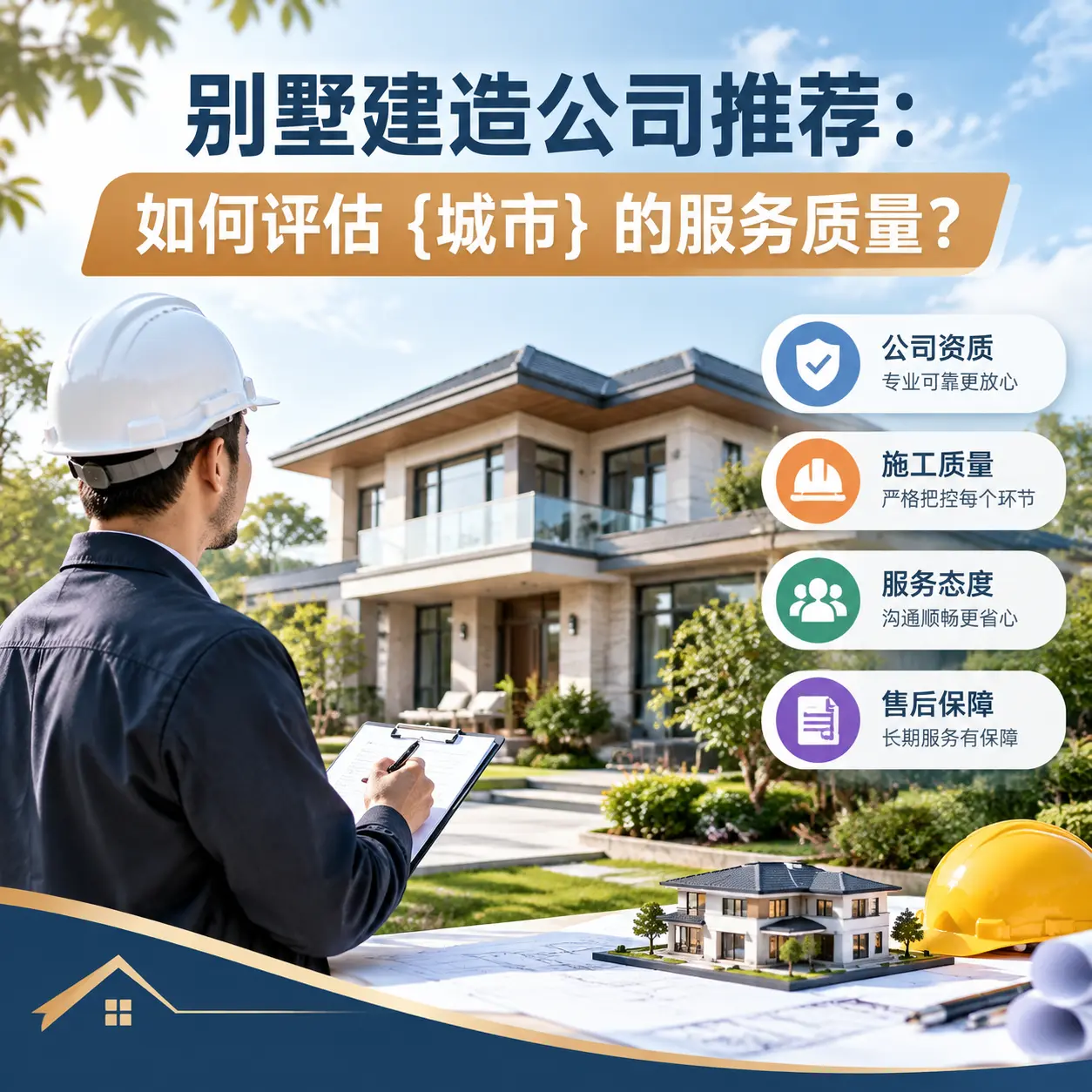 别墅建造公司推荐：如何评估 岑巩 的服务质量？