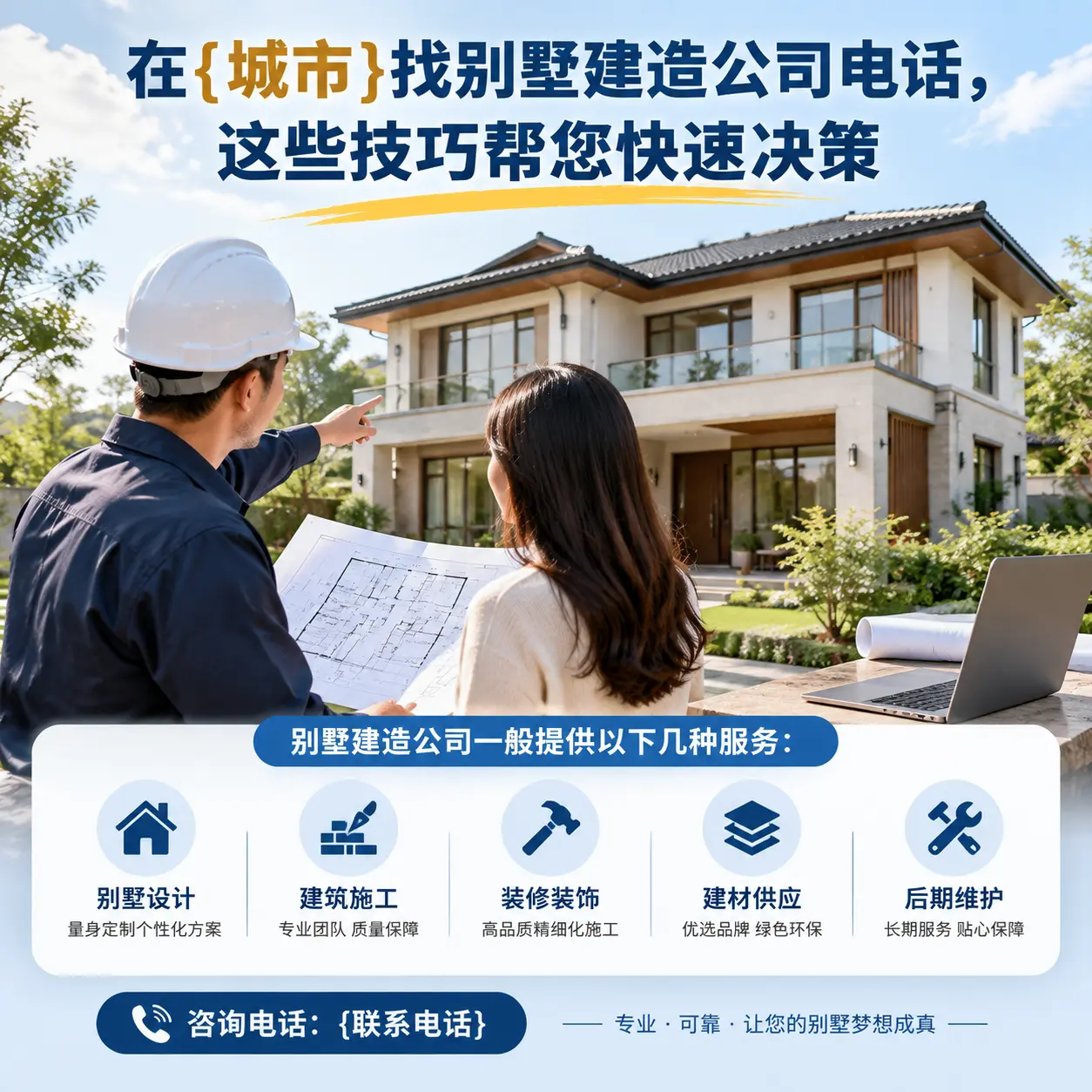 在岑巩找别墅建造公司电话，这些技巧帮您快速决策