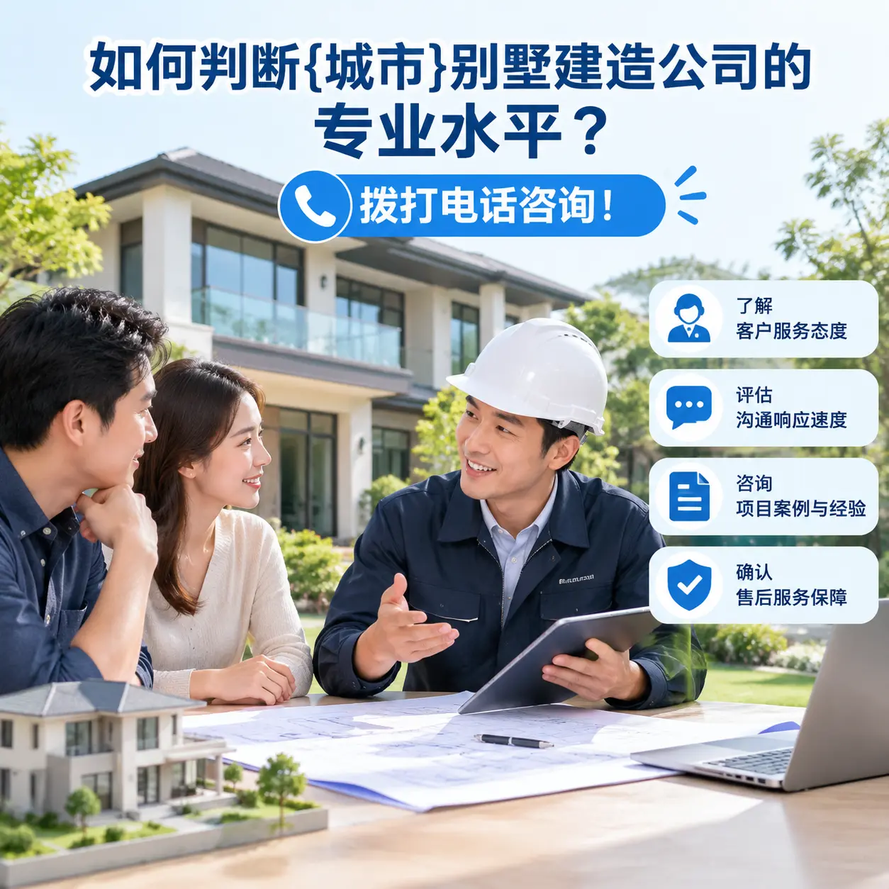 如何判断岑巩别墅建造公司的专业水平?拨打电话咨询!